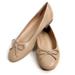 Nude Ballet Flats